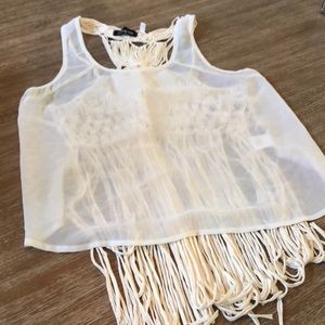 Cute sheer summer top